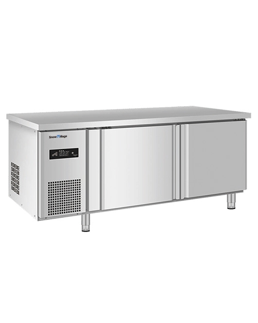 Stainless Double Door Workbench Freezer PLD-15N2F (700MM)
