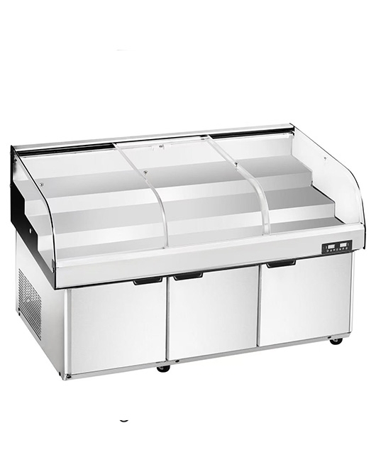 Stainless Triple Door With Double Temperature Display Cabinet BT-E2.5-T3XQ