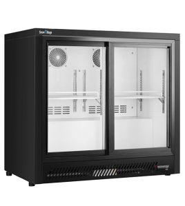 Under Bench Double Sliding Door Bar Cooler BT-900FYS/FY