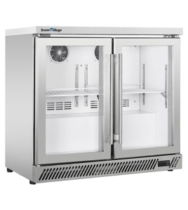 Under Bench Stainless Steel Double Door Bar Cooler BT-900FS/F
