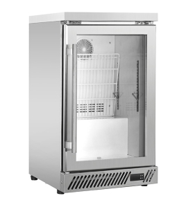 Under Bench Stainless Steel Single Door Bar Cooler BT-500FS/F