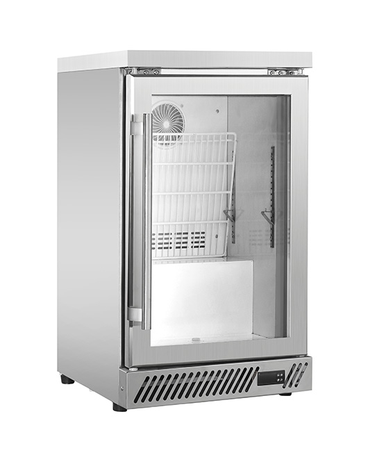Under Bench Stainless Steel Single Door Bar Cooler BT-500FS/F