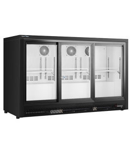 Under Bench Triple Sliding Door Bar Cooler BT-1350FYS/FY