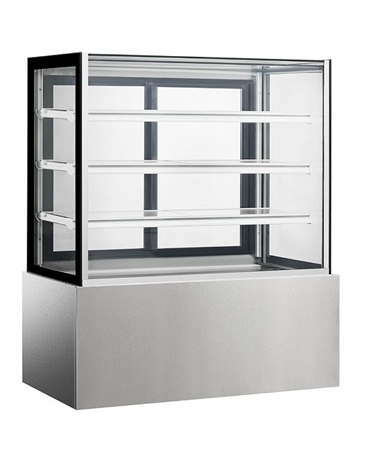 Square Glass Chilled Food Display DG-1200FZH