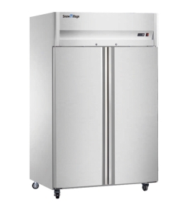 Stainless Steel Double Door Tray Freezer CFD-40D2F-K
