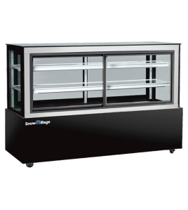 Double side Glass door Chilled Food Display DG-1500FZK