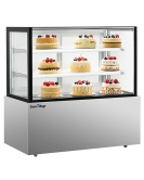  Square Glass Chilled Food Display DG-1800FZ