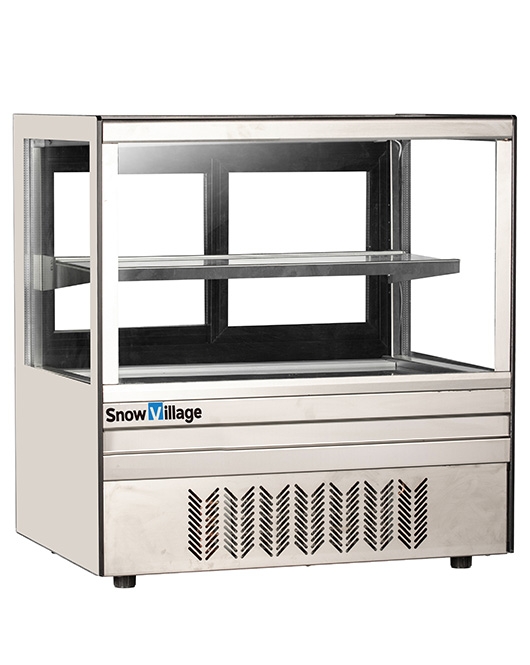 Square Glass Chilled Counter-Top Food Display DG-TZ1200