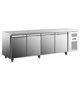 Stainless Steel Four Door Workbench Fridge GNR2280T4