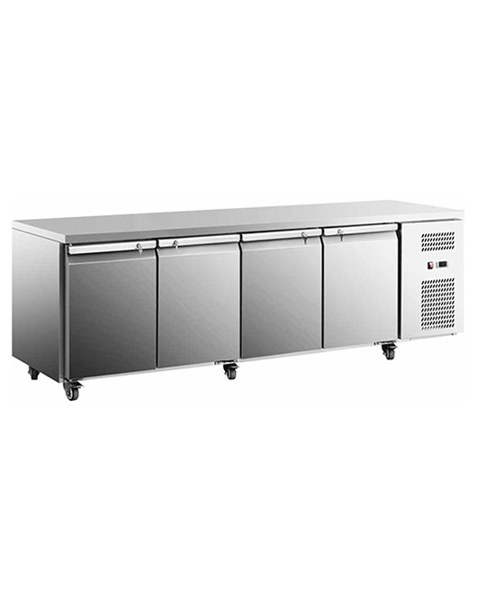Stainless Steel Four Door Workbench Fridge GNR2280T4 Stainless Steel Four Door Workbench Fridge GNR2280T4
