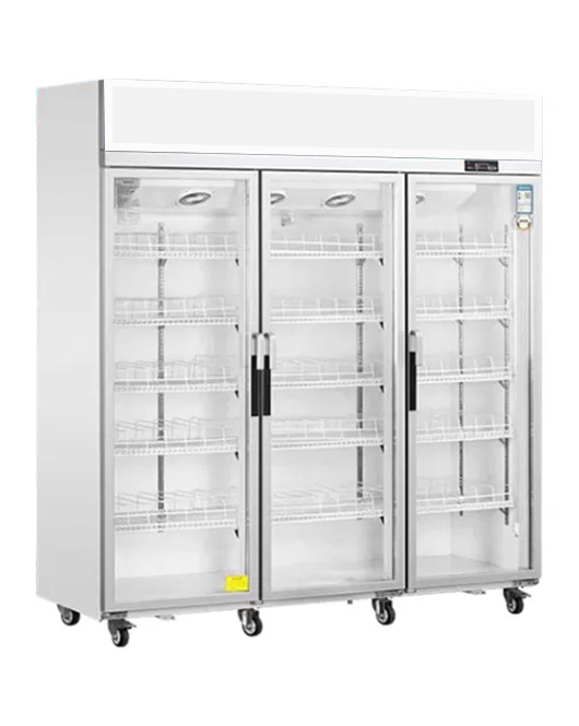 Triple Glass Door Upright Display Fridge LC-1500FS