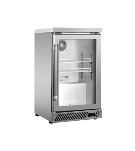 Under Bench Stainless Steel Single Door Bar Cooler BT-500FS/F