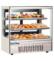 Square Glass Chilled Counter-Top Food Display DG-TZ700
