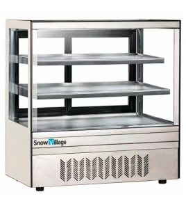Square Glass Chilled Counter-Top Food Display DG-TZ1200