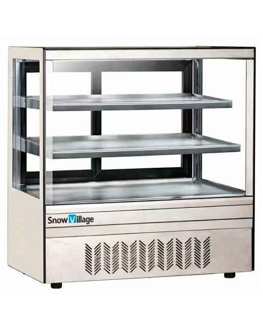 Square Glass Chilled Counter-Top Food Display DG-TZ700