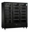 Triple Glass Door Display Fridge LC-1800FX（Black）